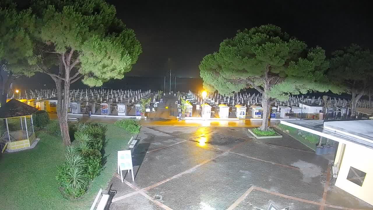 Webcam de Grado – Entrada de la playa (Lido di Grado)