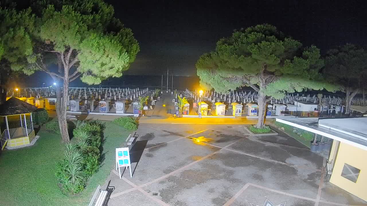 Spletna kamera Gradež (Grado) – Vhod na plažo