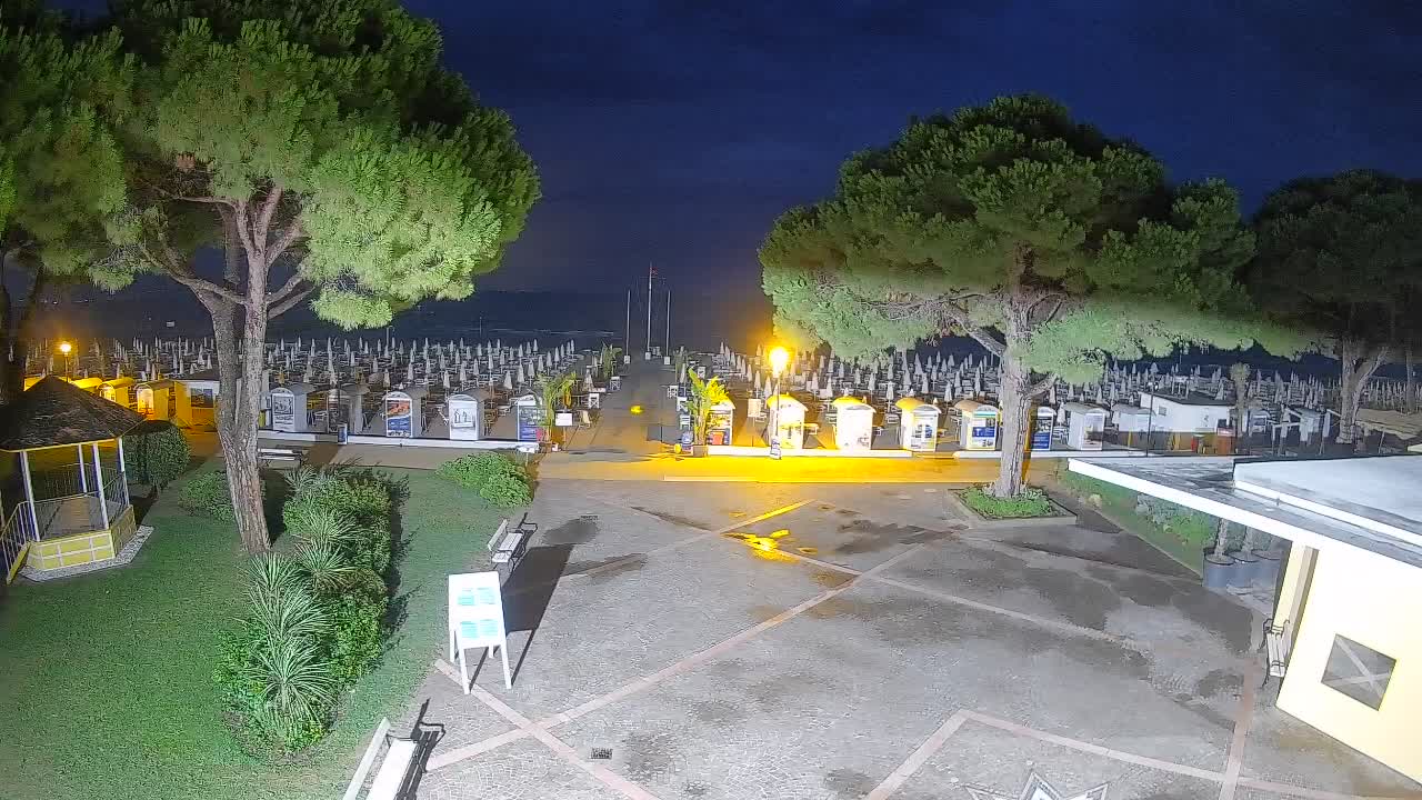 Webcam de Grado – Entrada de la playa (Lido di Grado)
