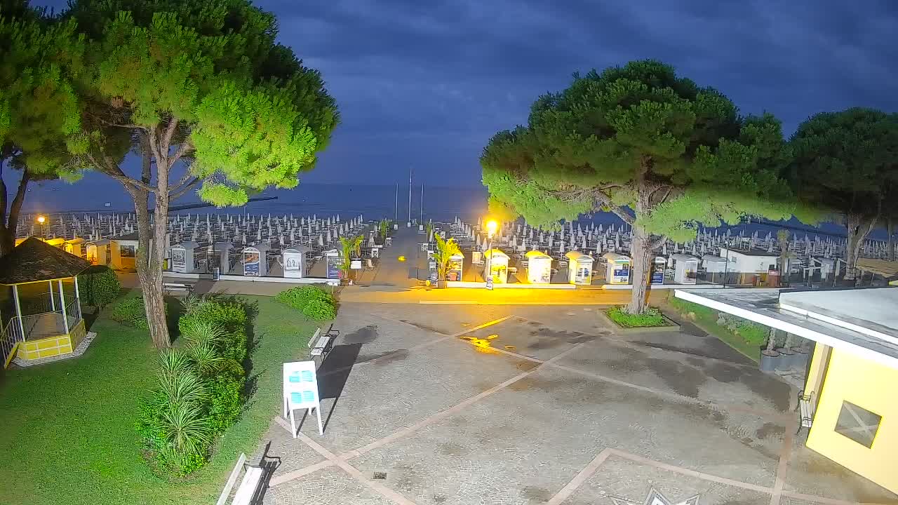 Webcam de Grado – Entrada de la playa (Lido di Grado)