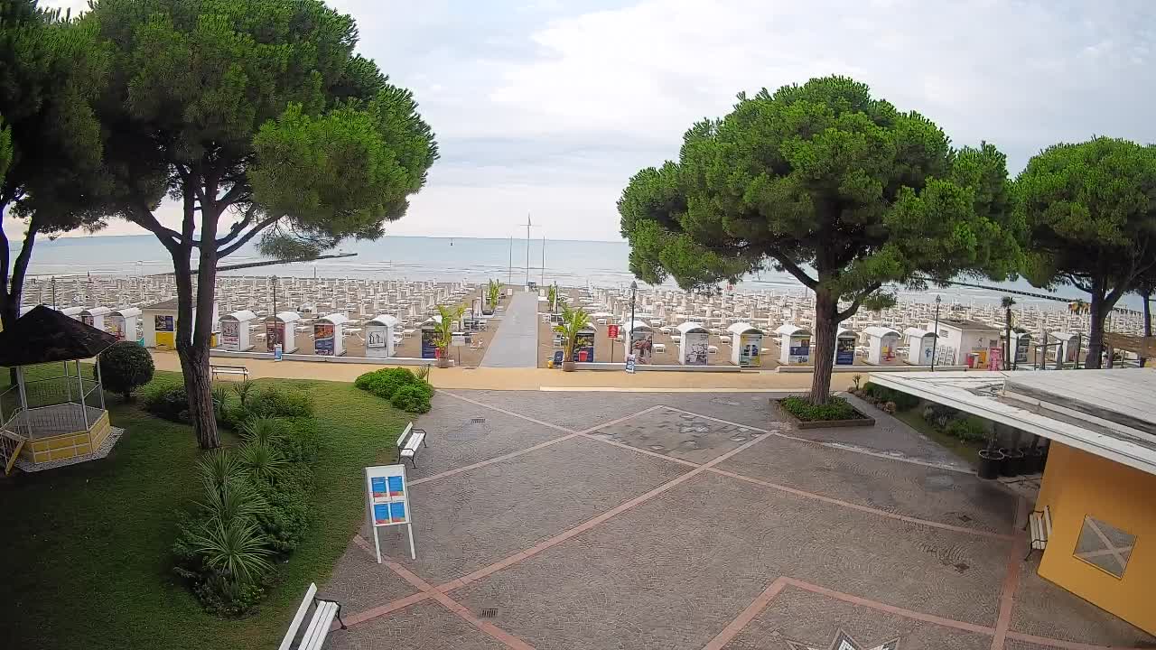 Spletna kamera Gradež (Grado) – Vhod na plažo
