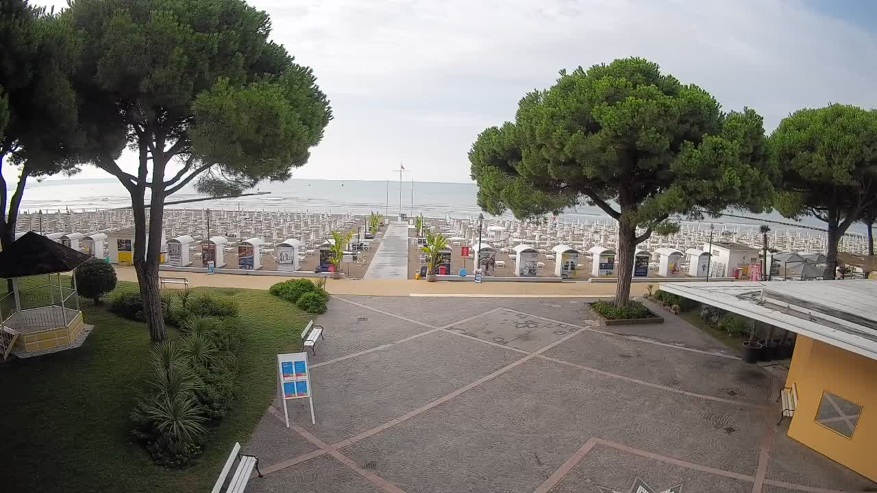 Spletna kamera Gradež (Grado) – Vhod na plažo