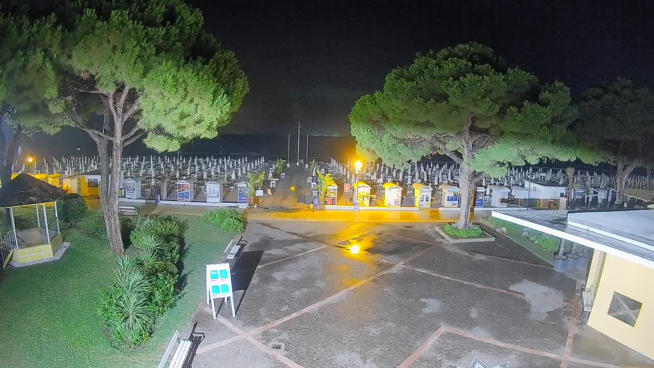 Spletna kamera Gradež (Grado) – Vhod na plažo