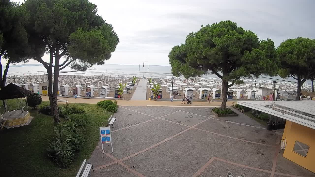 Spletna kamera Gradež (Grado) – Vhod na plažo
