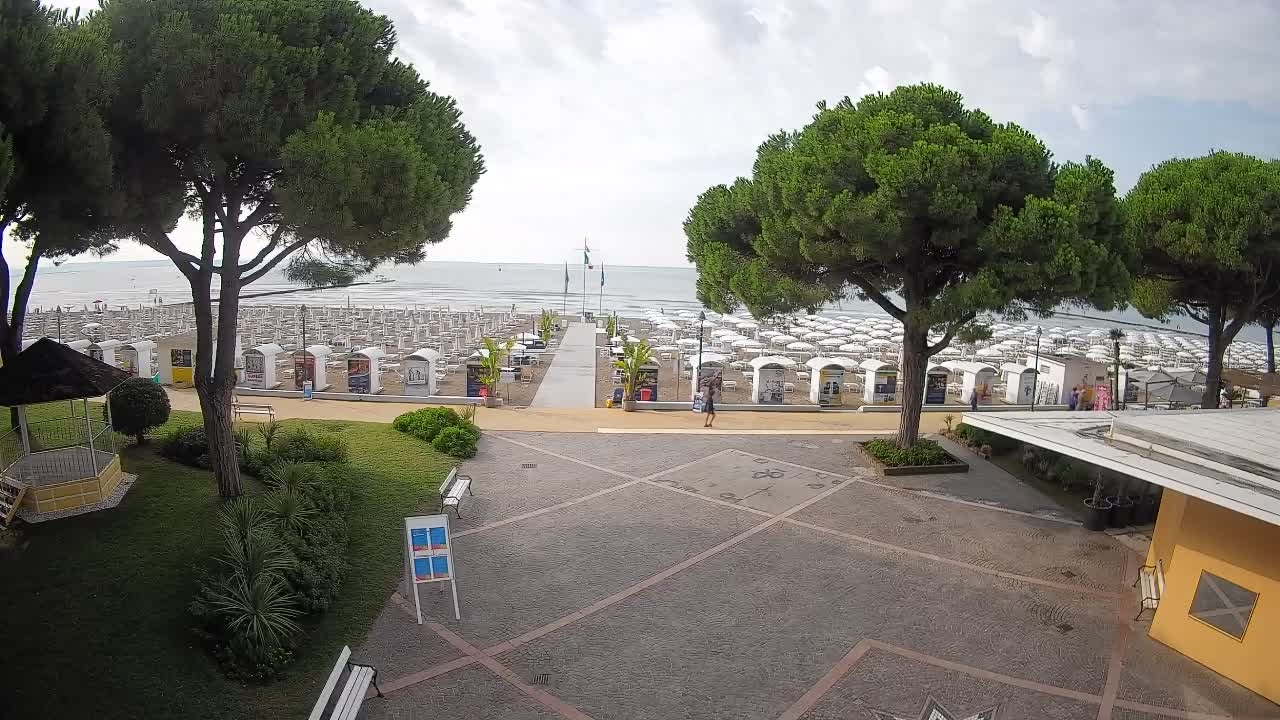 Webcam Grado – Entrée de la plage (Lido di Grado)