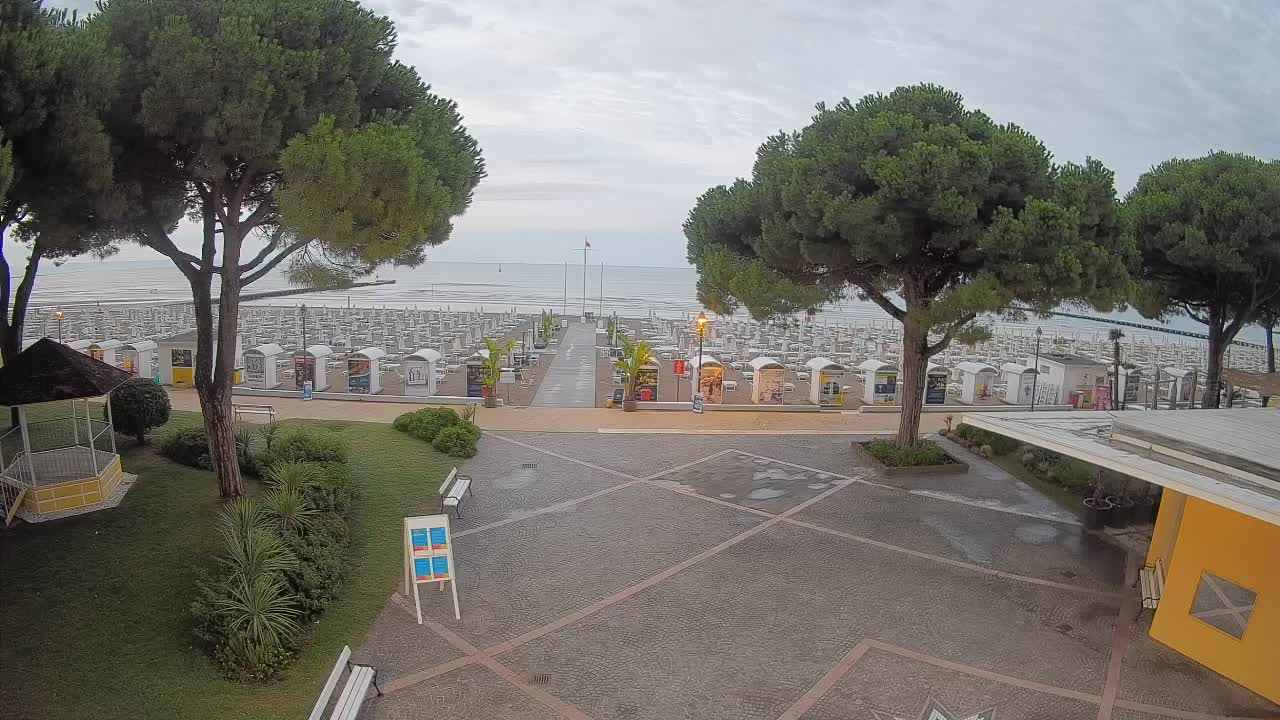 Webcam de Grado – Entrada de la playa (Lido di Grado)