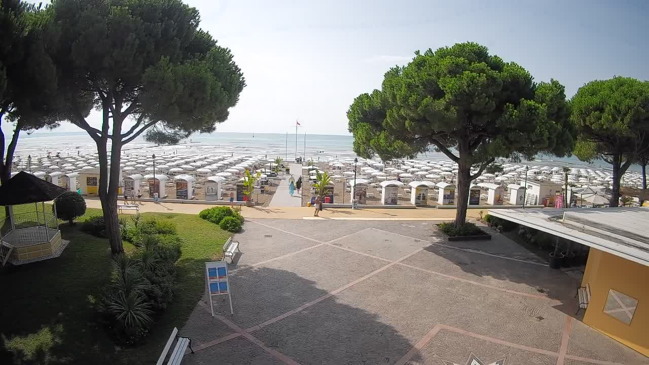 Webcam de Grado – Entrada de la playa (Lido di Grado)