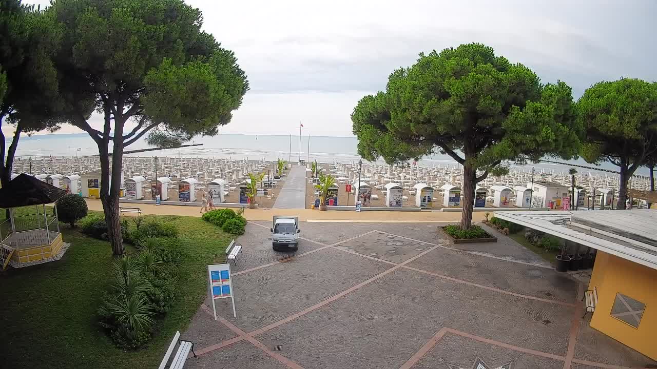 Spletna kamera Gradež (Grado) – Vhod na plažo