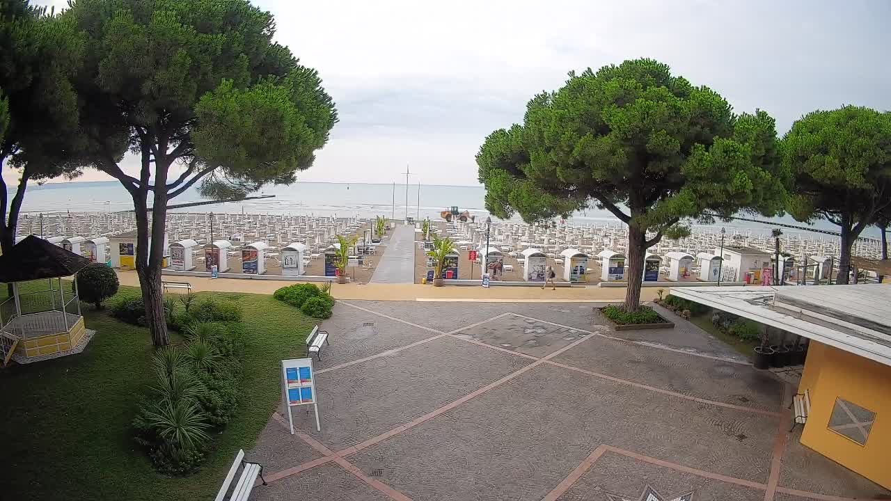 Spletna kamera Gradež (Grado) – Vhod na plažo