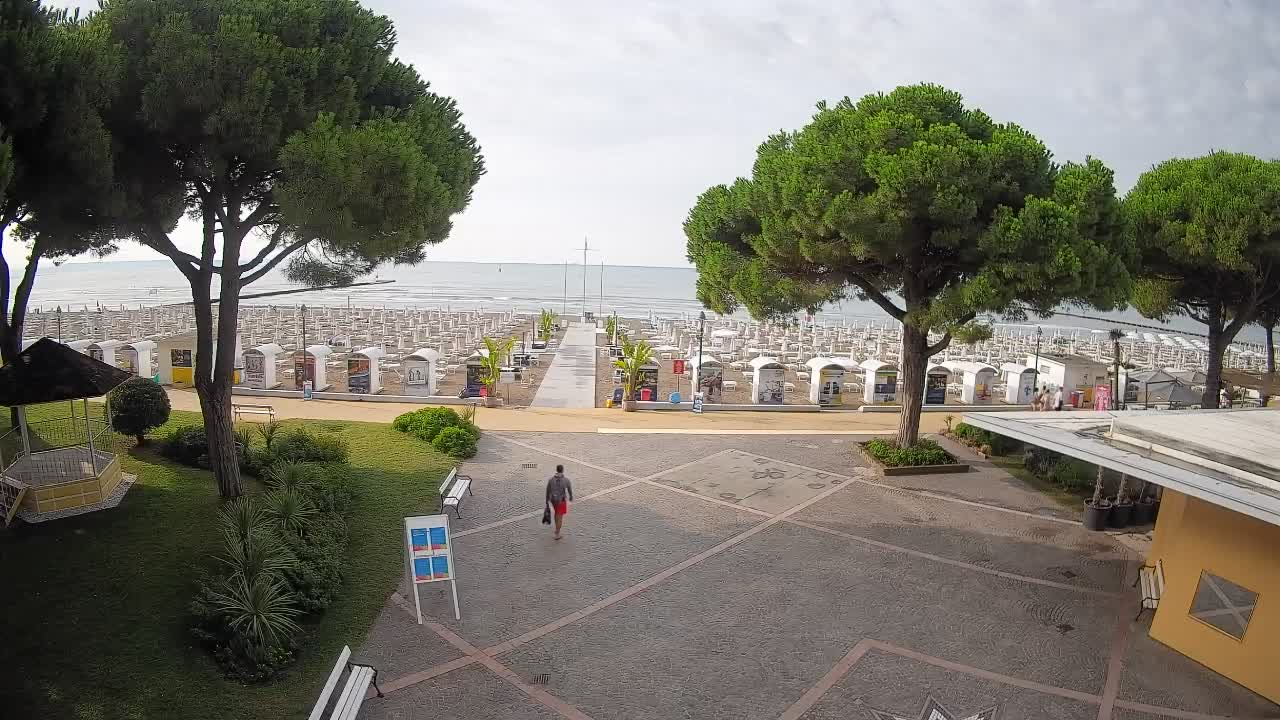 Webcam de Grado – Entrada de la playa (Lido di Grado)