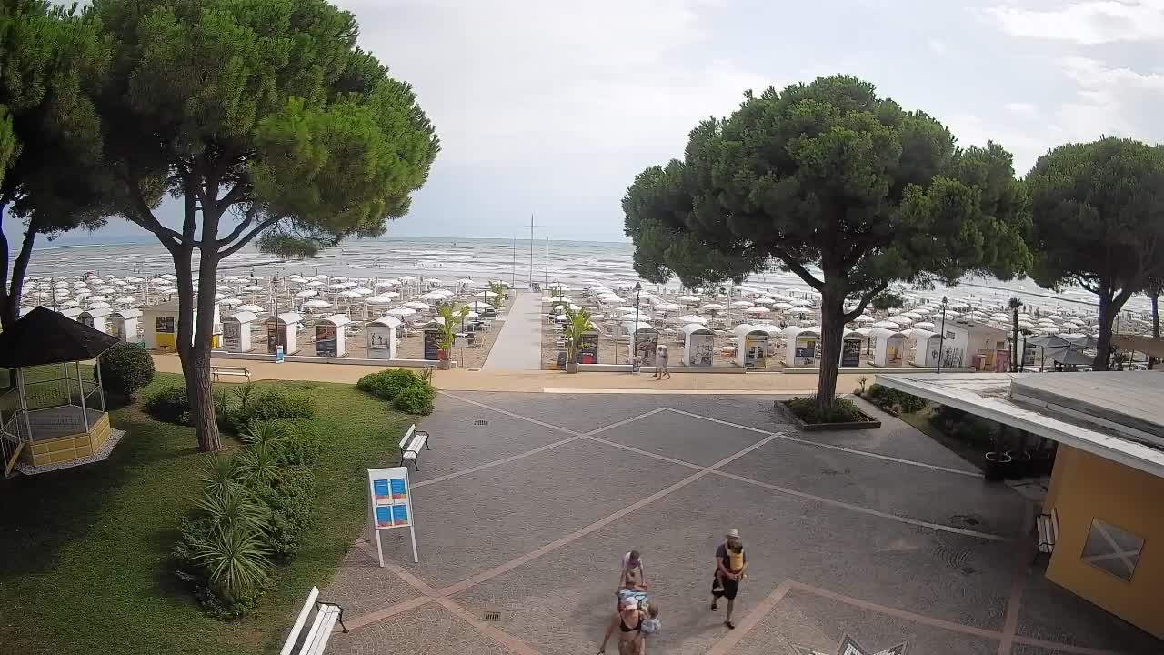 Web kamera Grado – Ulaz na plažu (Lido di Grado)