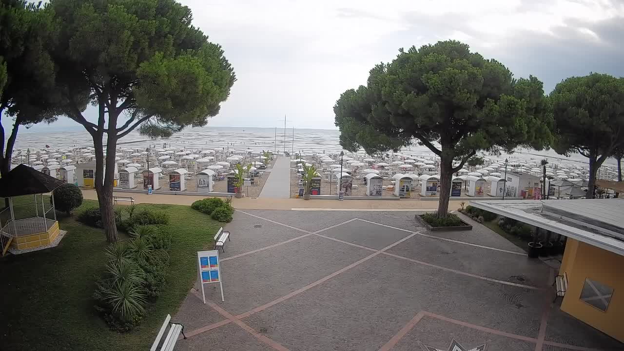 Webcam de Grado – Entrada de la playa (Lido di Grado)
