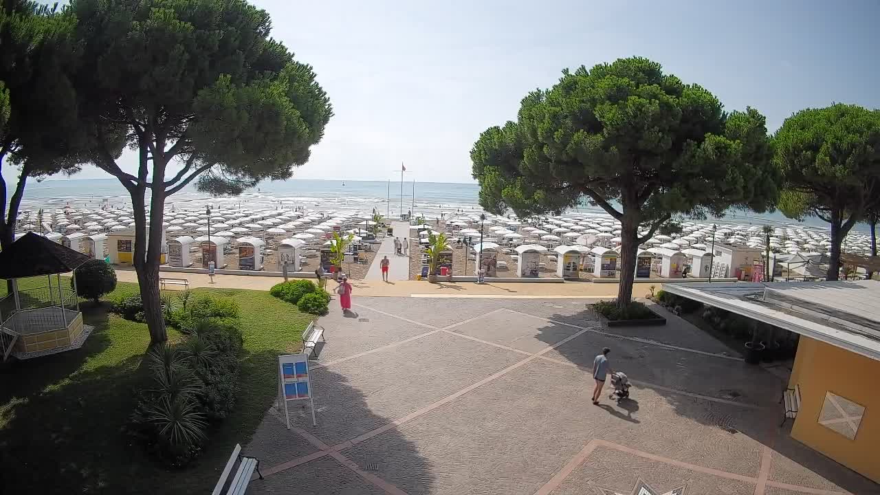 Webcam de Grado – Entrada de la playa (Lido di Grado)