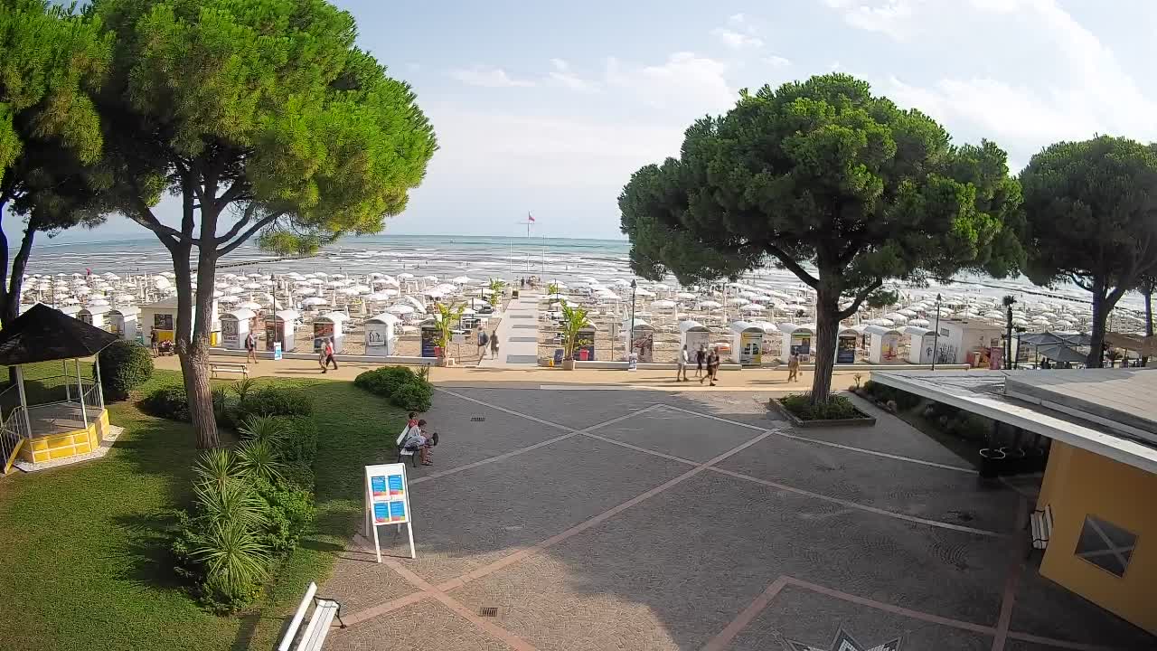 Grado Webcam – Strandzugang am Lido di Grado