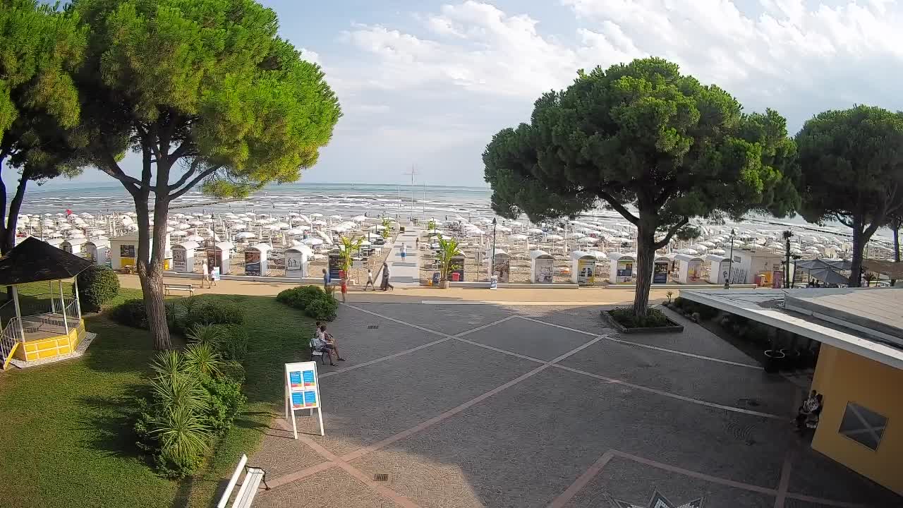 Webcam de Grado – Entrada de la playa (Lido di Grado)