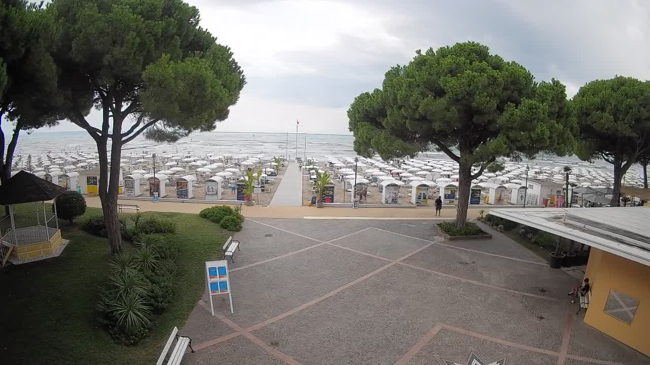 Spletna kamera Gradež (Grado) – Vhod na plažo