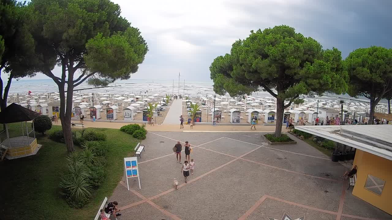 Webcam Grado – Entrée de la plage (Lido di Grado)