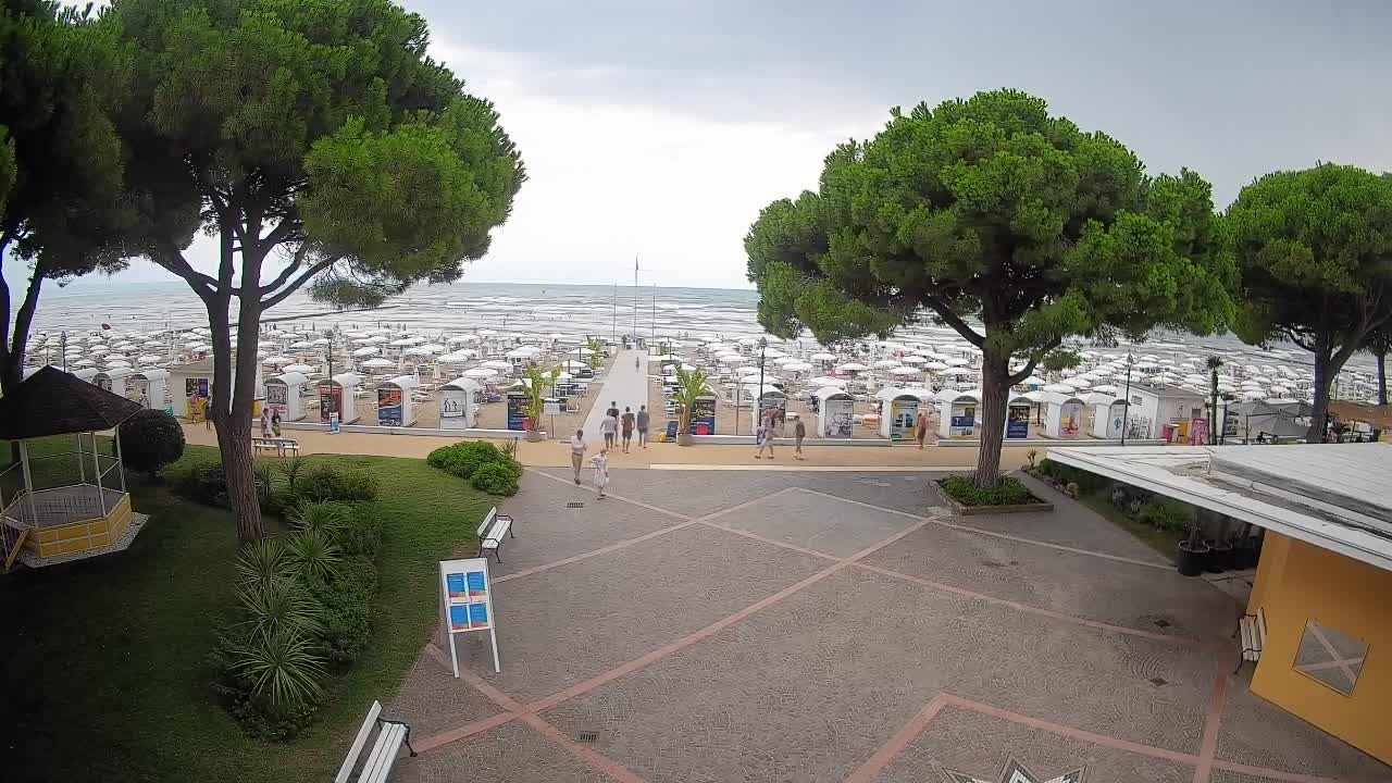 Webcam de Grado – Entrada de la playa (Lido di Grado)
