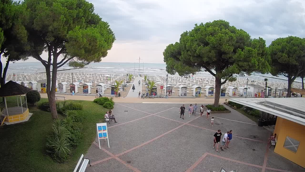 Webcam Grado – Entrée de la plage (Lido di Grado)