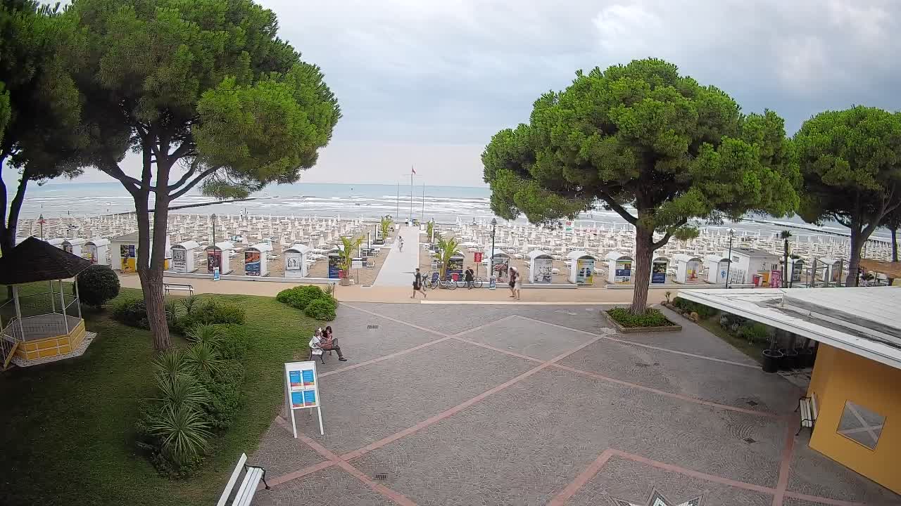 Web kamera Grado – Ulaz na plažu (Lido di Grado)