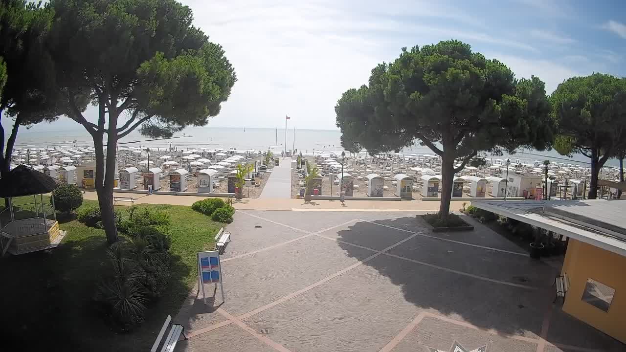 Spletna kamera Gradež (Grado) – Vhod na plažo