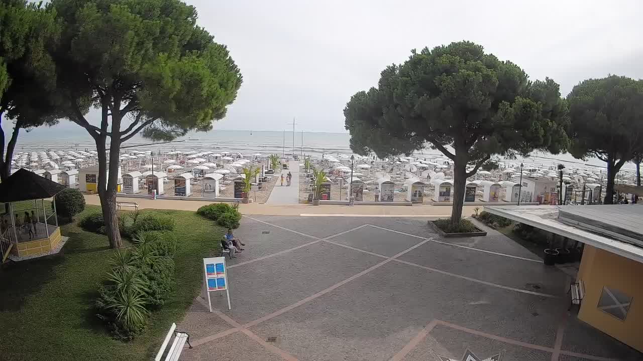 Spletna kamera Gradež (Grado) – Vhod na plažo
