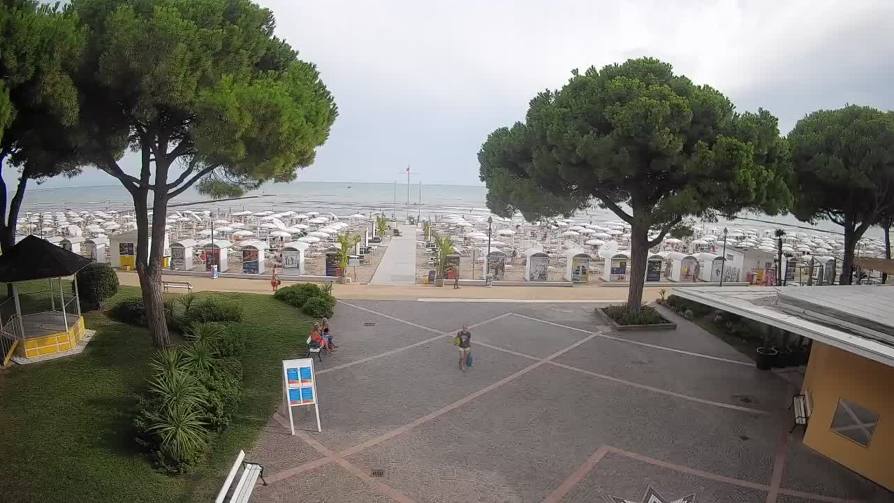Webcam de Grado – Entrada de la playa (Lido di Grado)