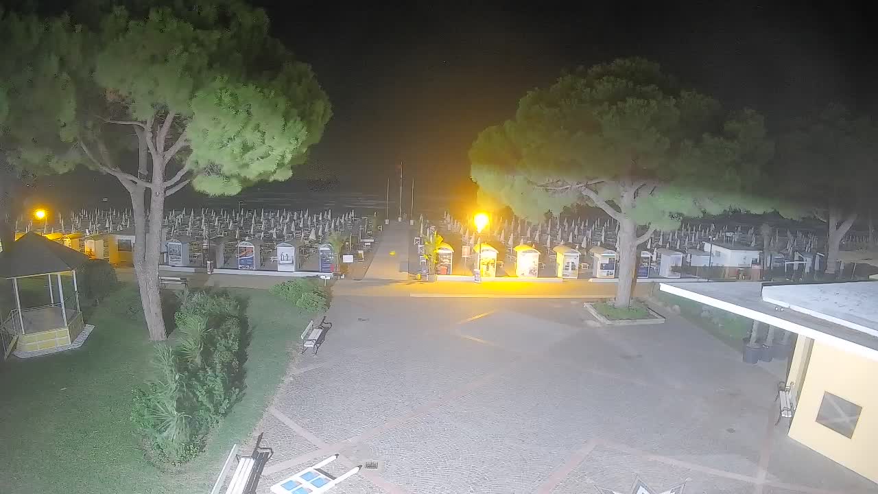 Web kamera Grado – Ulaz na plažu (Lido di Grado)
