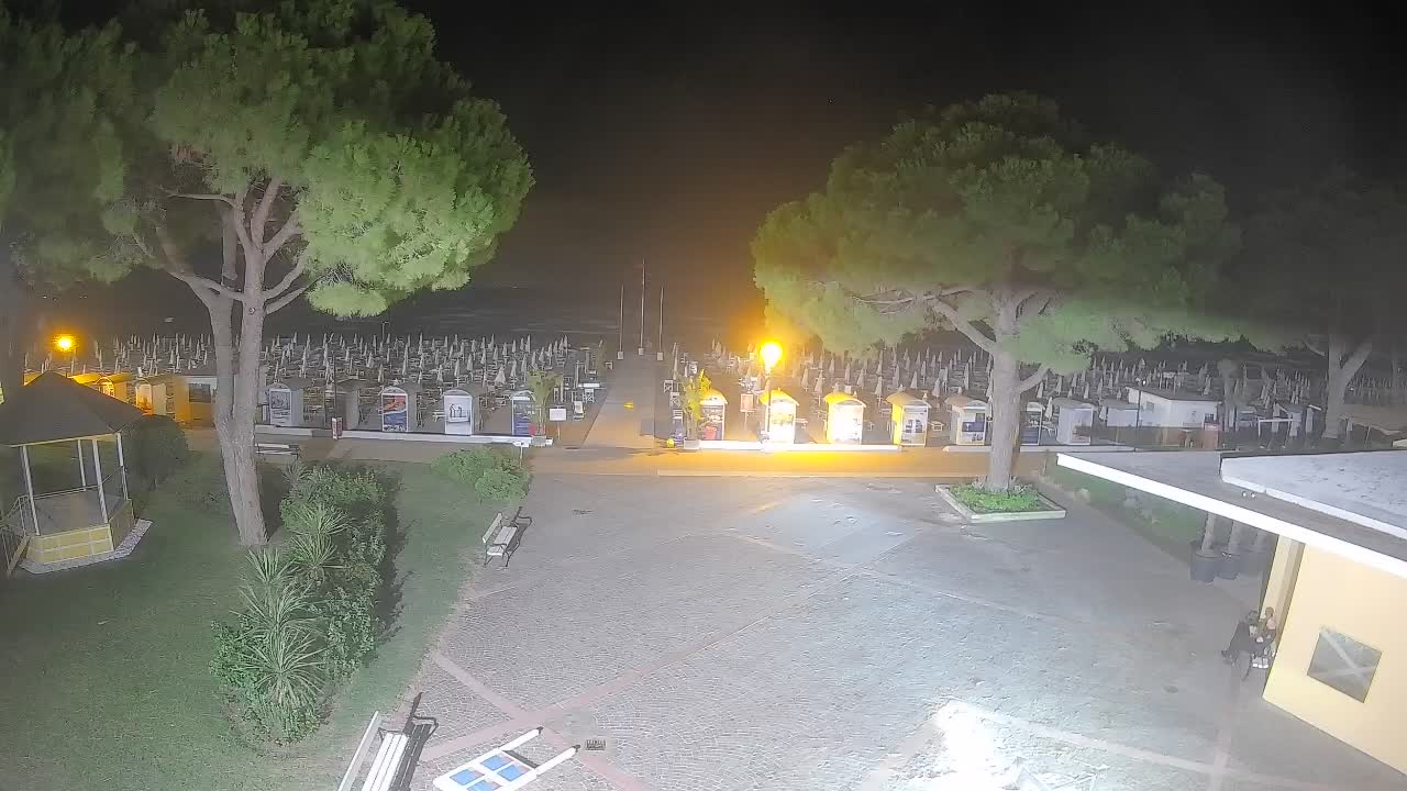 Spletna kamera Gradež (Grado) – Vhod na plažo