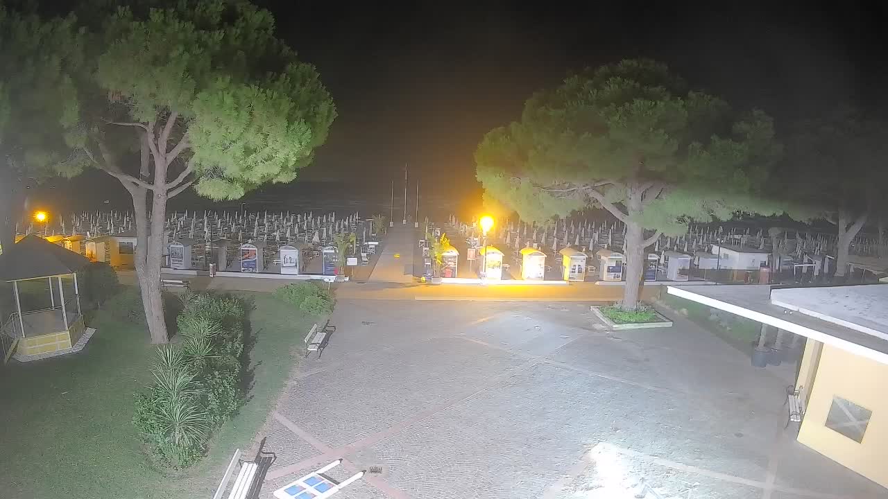 Webcam de Grado – Entrada de la playa (Lido di Grado)