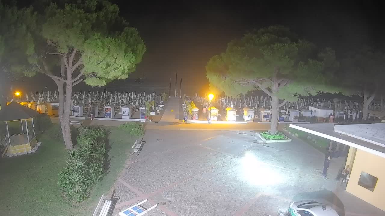 Spletna kamera Gradež (Grado) – Vhod na plažo