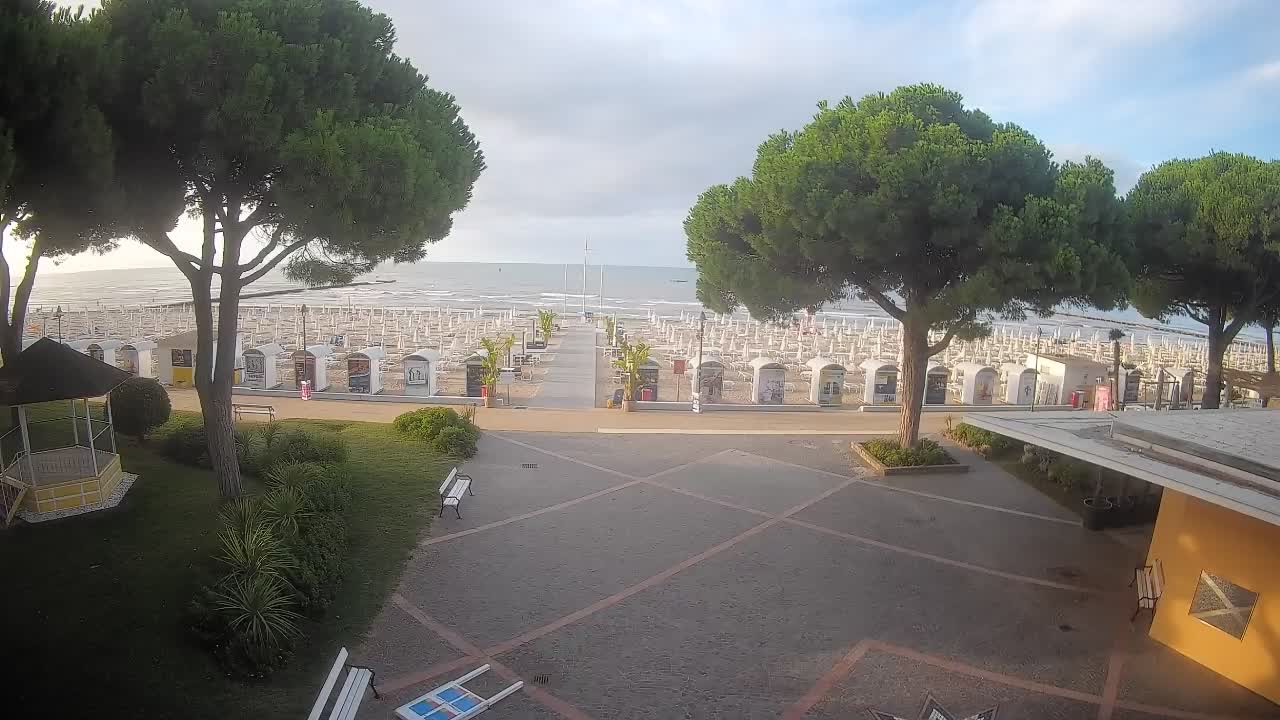 Web kamera Grado – Ulaz na plažu (Lido di Grado)