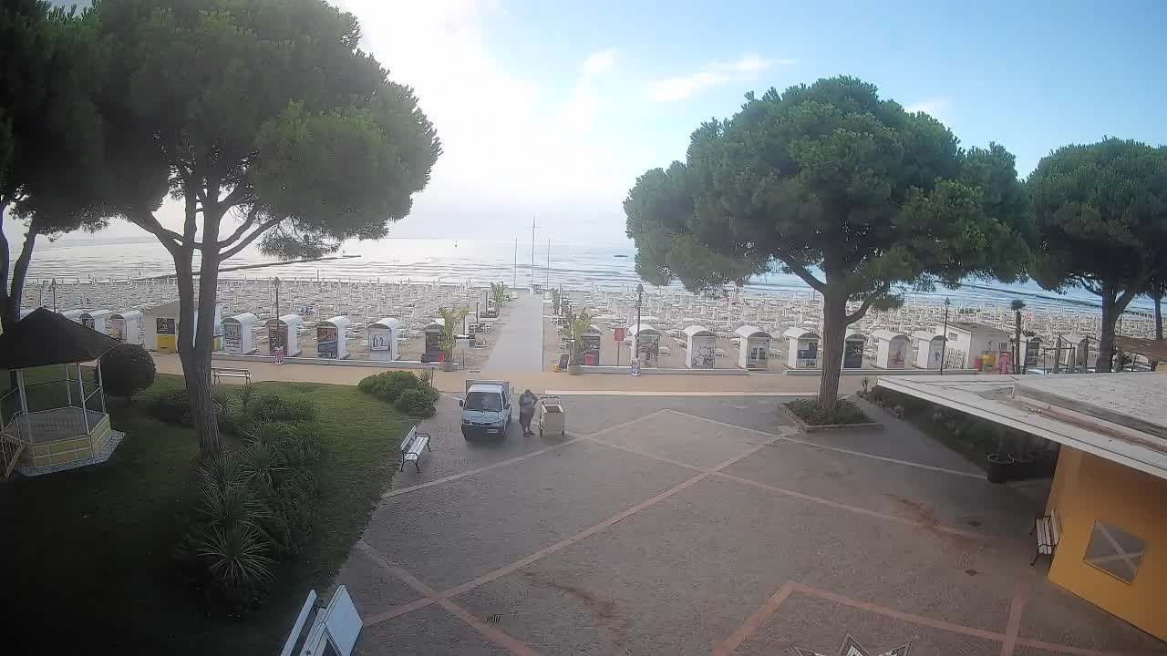 Webcam de Grado – Entrada de la playa (Lido di Grado)