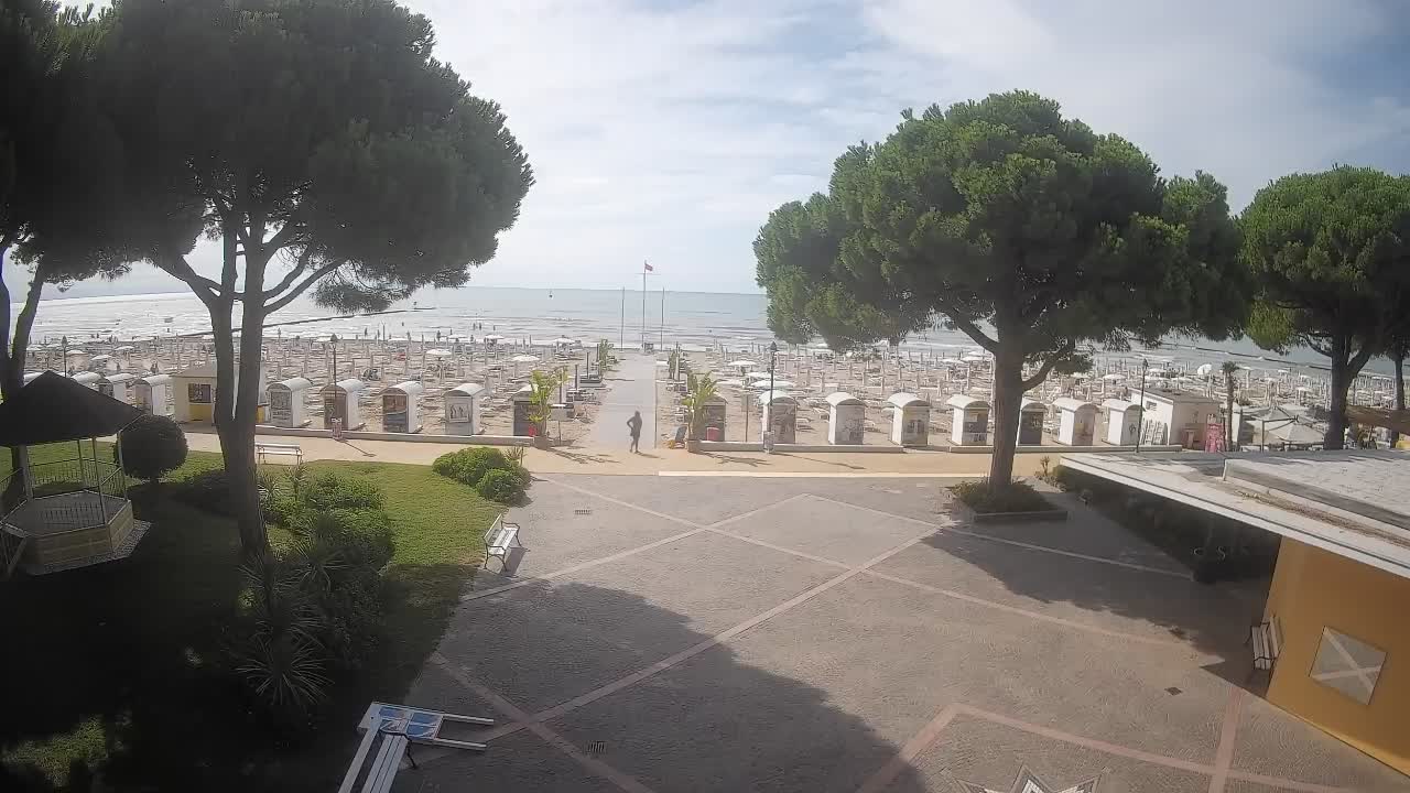 Webcam Grado – Entrée de la plage (Lido di Grado)