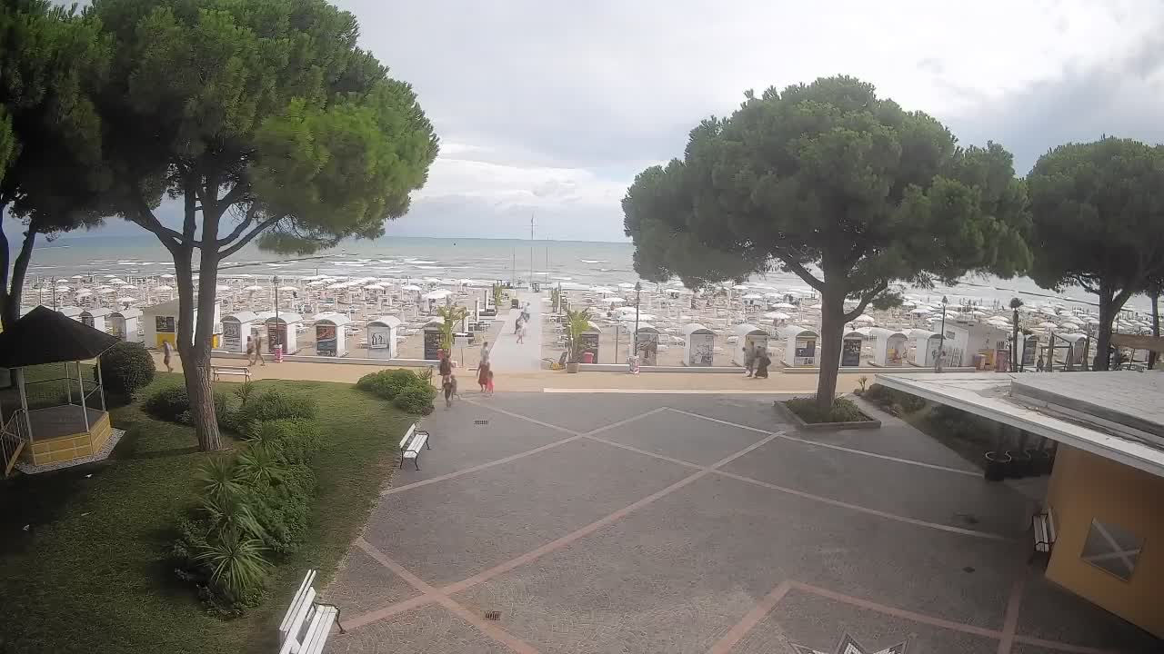 Web kamera Grado – Ulaz na plažu (Lido di Grado)