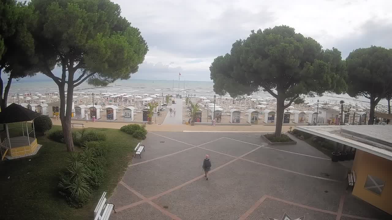 Webcam de Grado – Entrada de la playa (Lido di Grado)