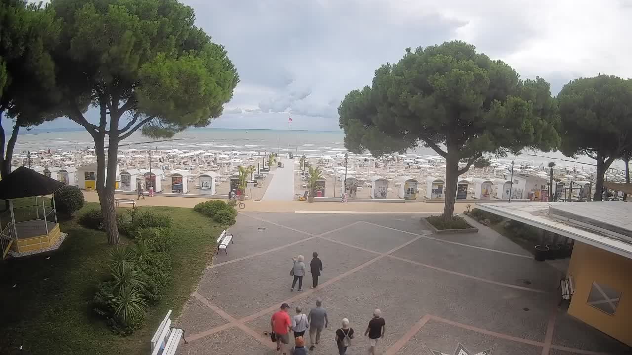 Webcam de Grado – Entrada de la playa (Lido di Grado)