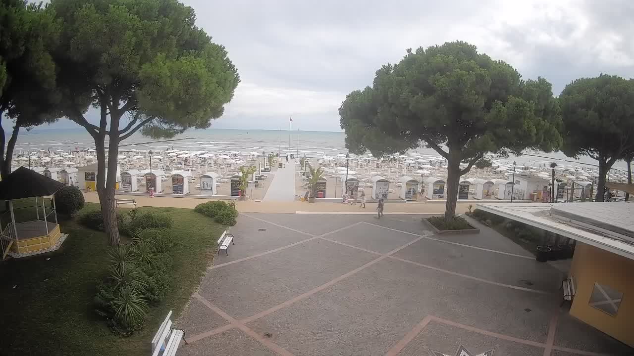 Webcam Grado – Entrée de la plage (Lido di Grado)