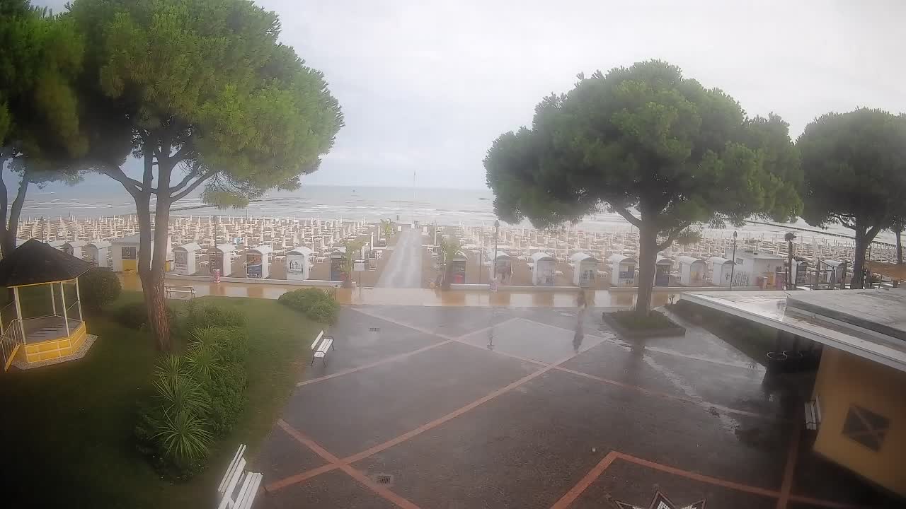 Spletna kamera Gradež (Grado) – Vhod na plažo