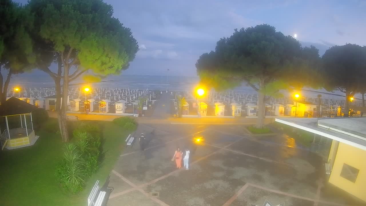Spletna kamera Gradež (Grado) – Vhod na plažo