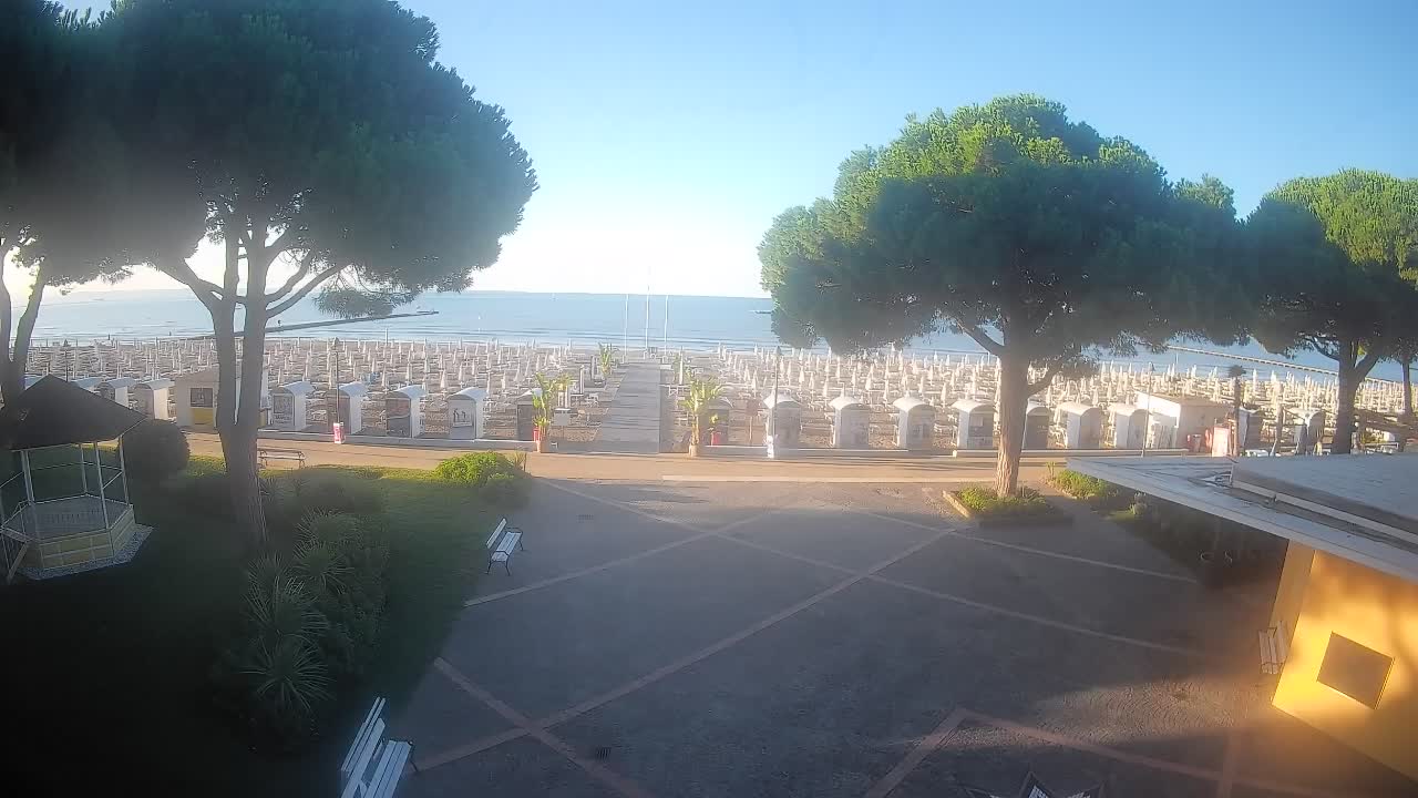 Grado Webcam – Strandzugang am Lido di Grado