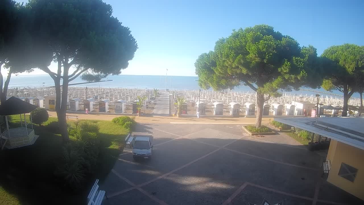 Spletna kamera Gradež (Grado) – Vhod na plažo