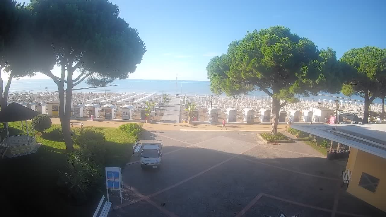 Spletna kamera Gradež (Grado) – Vhod na plažo