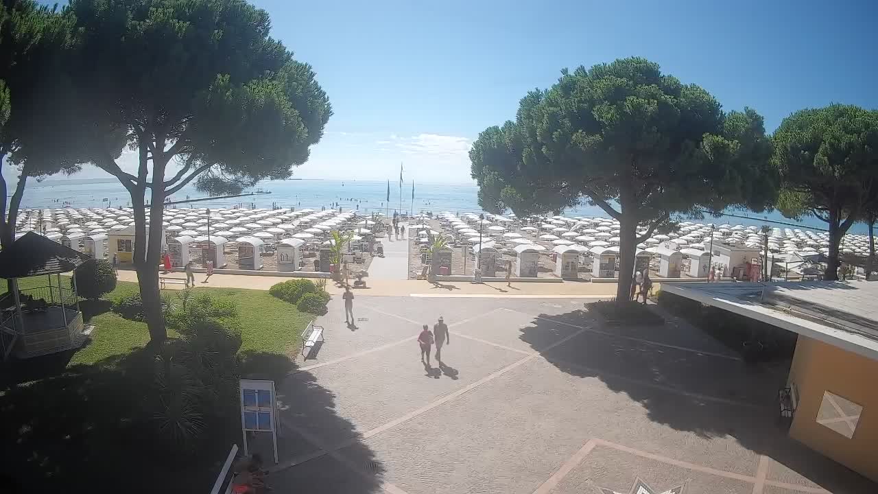 Webcam Grado – Entrée de la plage (Lido di Grado)