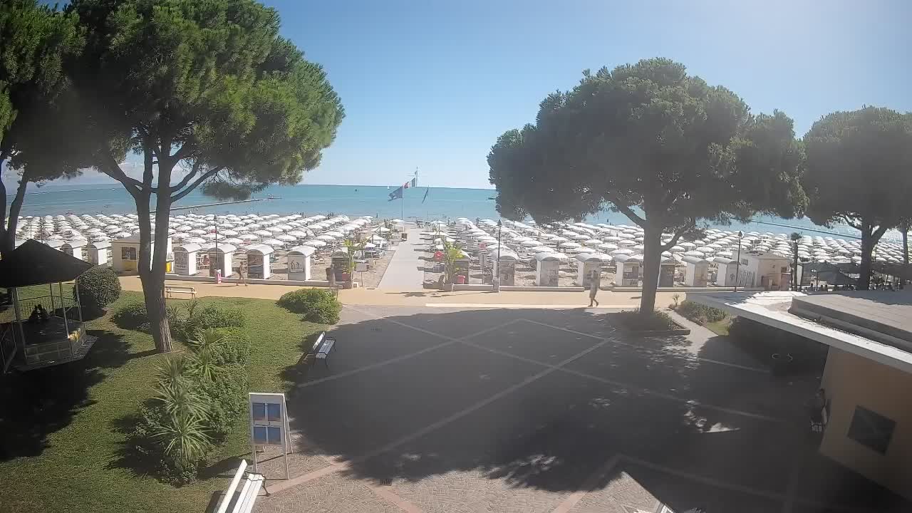 Webcam Grado – Entrée de la plage (Lido di Grado)