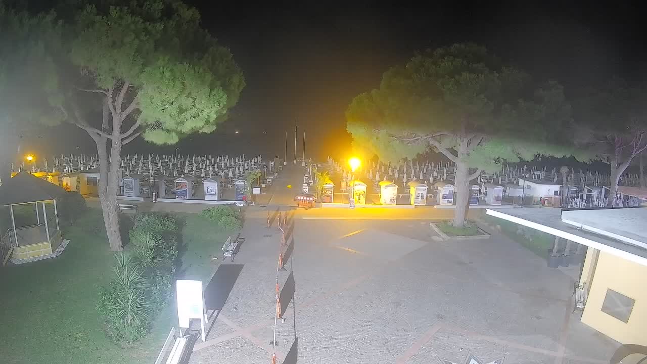 Spletna kamera Gradež (Grado) – Vhod na plažo
