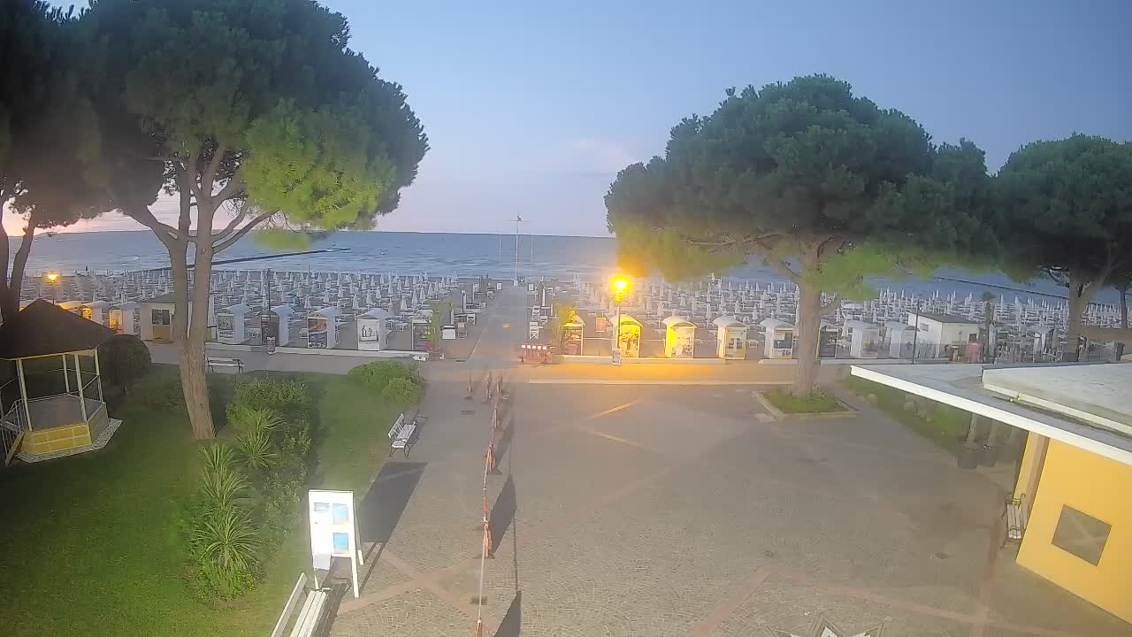 Web kamera Grado – Ulaz na plažu (Lido di Grado)