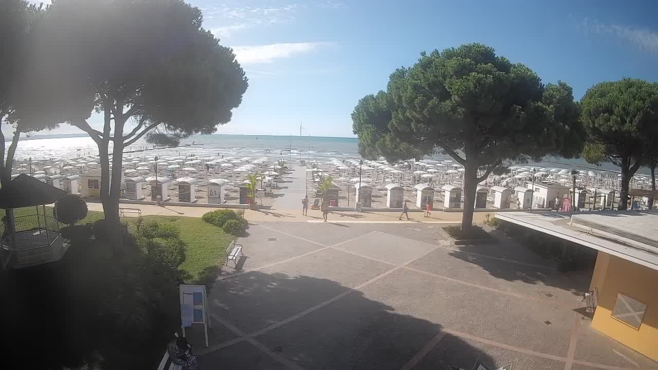 Web kamera Grado – Ulaz na plažu (Lido di Grado)