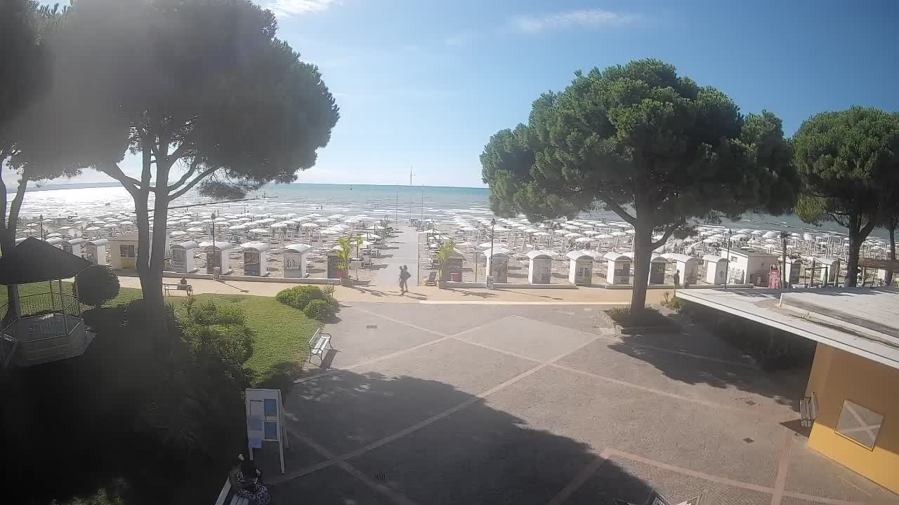 Grado Webcam – Strandzugang am Lido di Grado