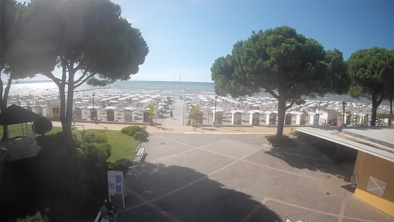Spletna kamera Gradež (Grado) – Vhod na plažo